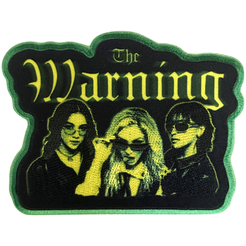 the-warning-patch-yellow-girls - Totenkopf.com