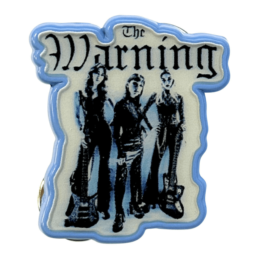 the-warning-pin-blue-blur - Totenkopf.com