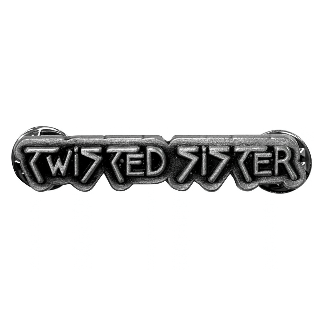 Twisted Sister Anstecker Pin · Text Logo