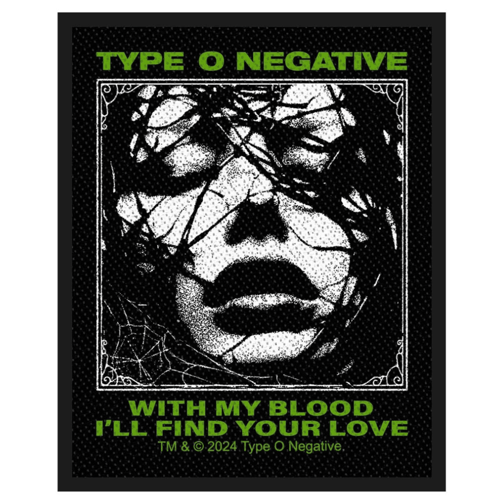Type O Negative Patch · With My Blood