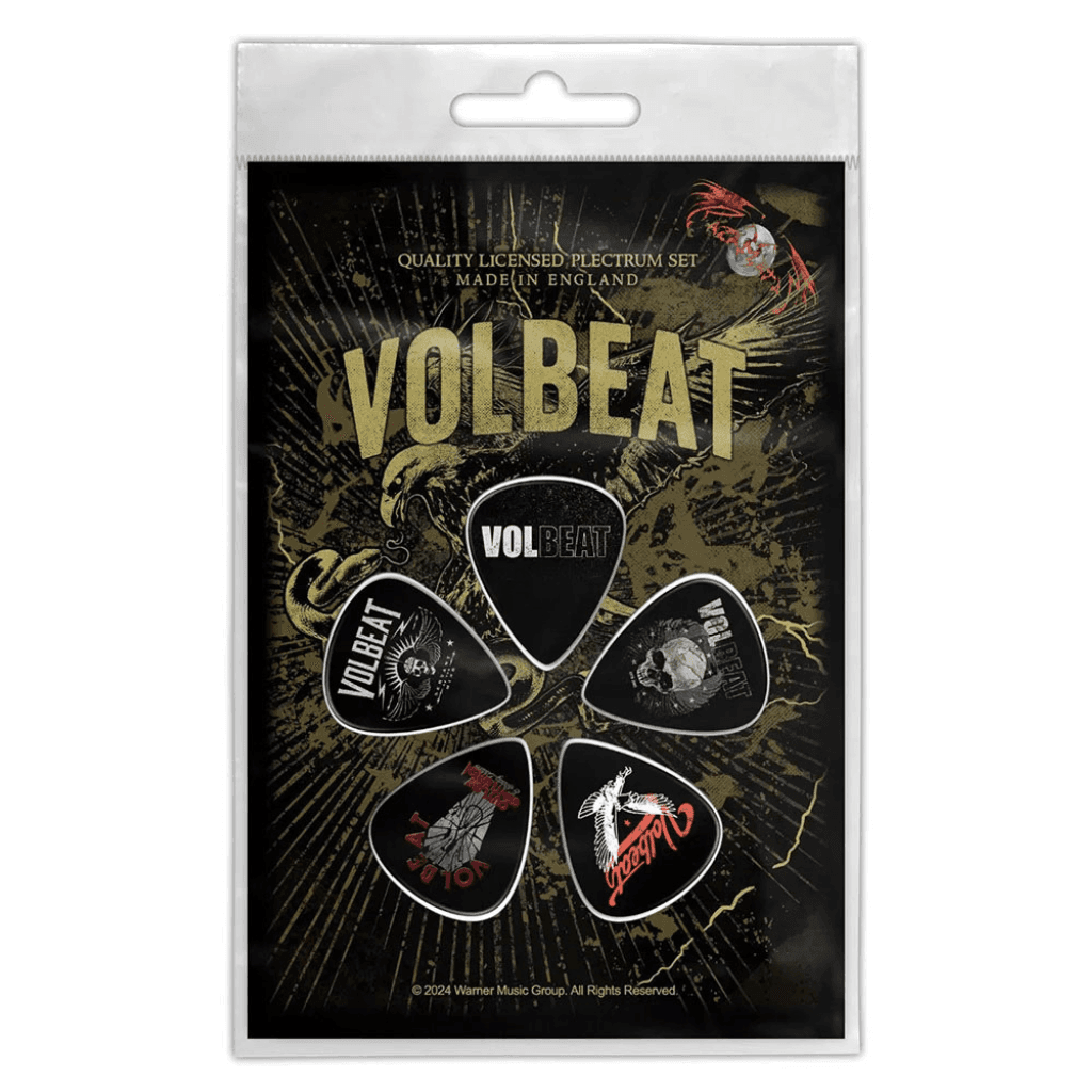 Volbeat Gitarren Plektren · Eagle · Band Merch