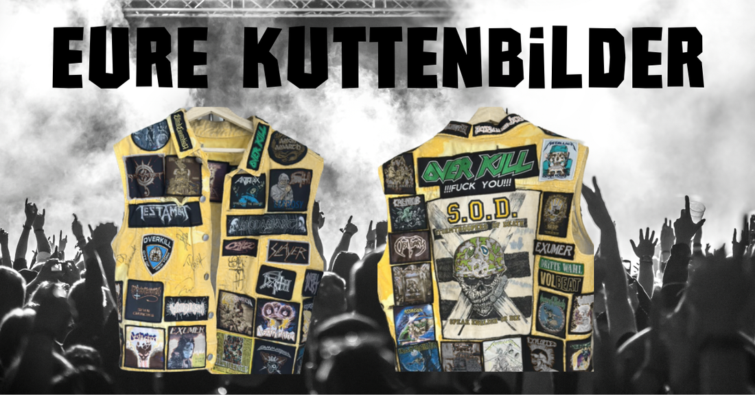 Eure Kutten mit Metal und Rock Patches: einfach nur Kult - Totenkopf.com