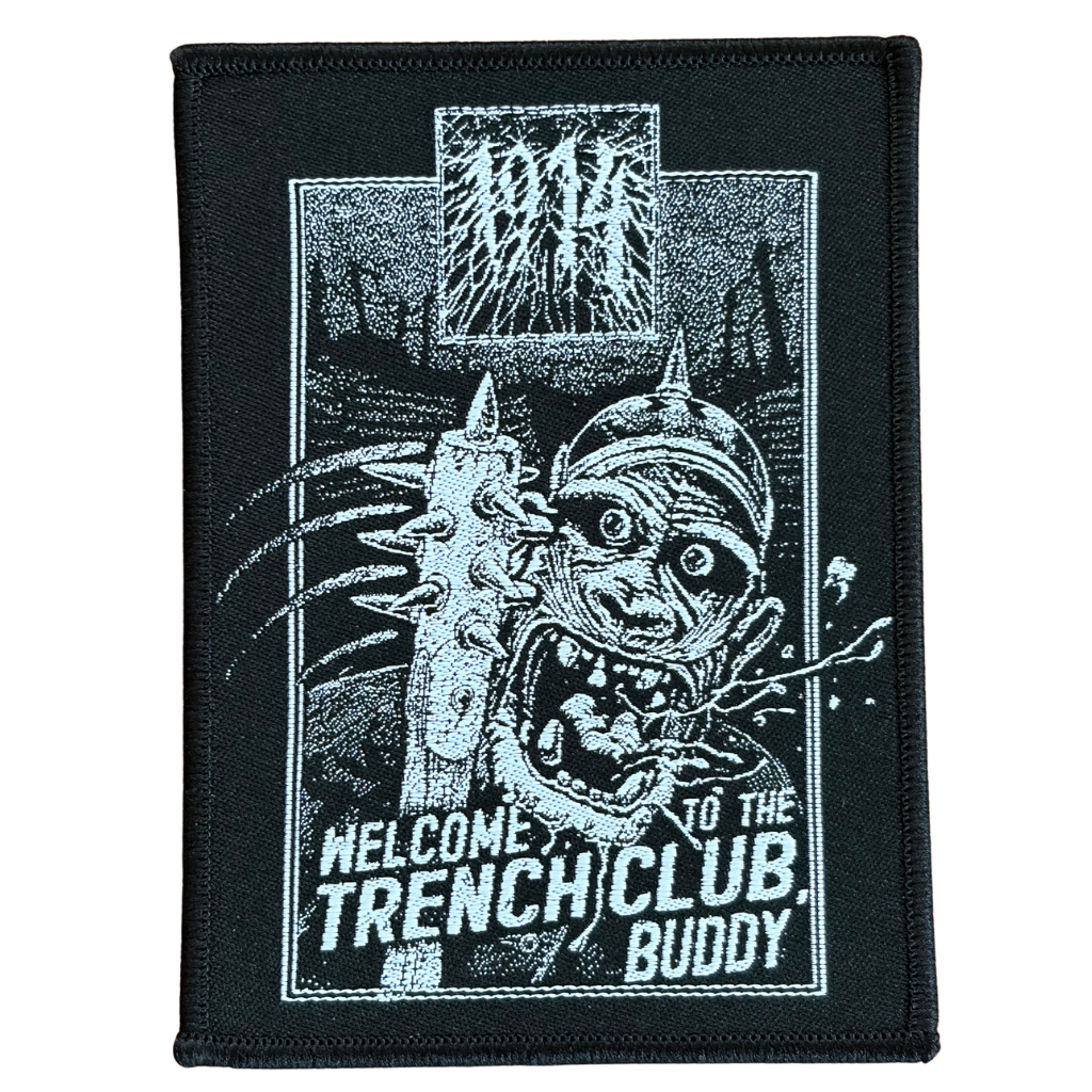 1914 Patch · Welcome To The Trench Club Buddy Ape (8cm x 11cm)