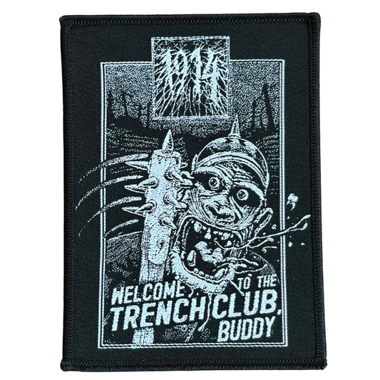 1914 Patch · Welcome To The Trench Club Buddy Ape (8cm x 11cm)
