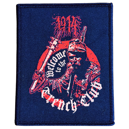 1914 Patch · Welcome To The Trench Club Red (8cm x 10cm)