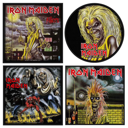 4er Bundle Iron Maiden Merch Bundle Patches