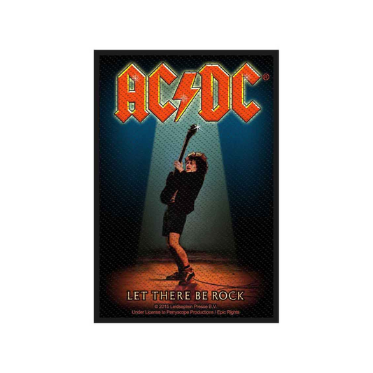 AC/DC Aufnäher Patch - Motiv: Angus - Let There Be Rock 