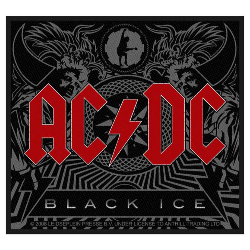 AC/DC Aufnäher Patch - Motiv: Black Ice