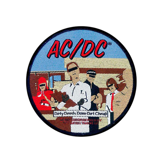 AC DC Aufnäher Patch Dirty Deeds