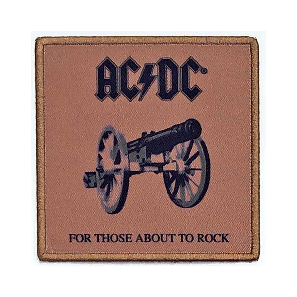 AC/DC Aufnäher Patch - Motiv: Brown Colour - For Those About To Rock