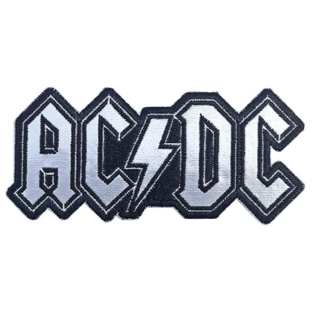 AC/DC Patch Aufnäher · Logo Silver Cut Out · Jetzt Online bestellen ...
