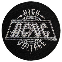 AC/DC Patch Aufnäher High Voltage