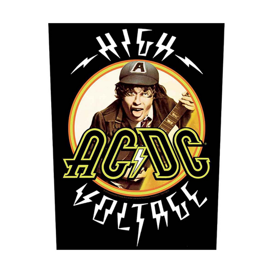 AC/DC Backpatch Rückenaufnäher High Voltage