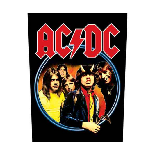 AC/DC Backpatch Rückenaufnäher Highway To Hell