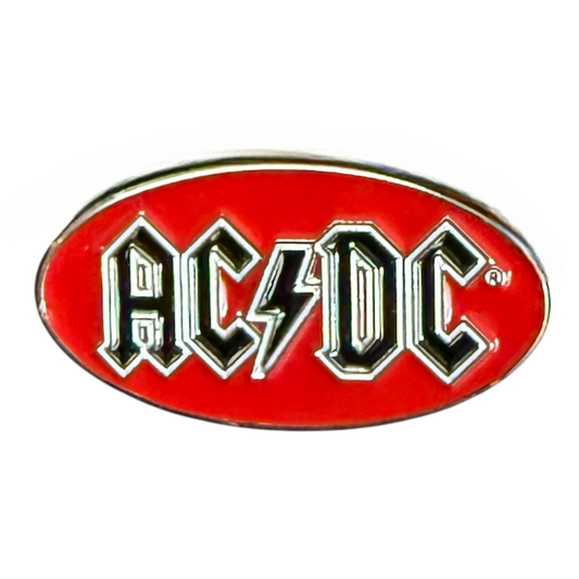 AC/DC Kleiner Anstecker · Logo Oval