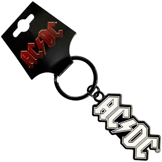 AC/DC Schlüsselanhänger · Logo Black