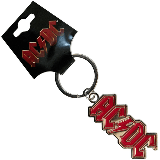 AC/DC Schlüsselanhänger · Logo Red