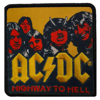 AC/DC Aufnäher Patch - Motiv: Highway To Hell Alt Color