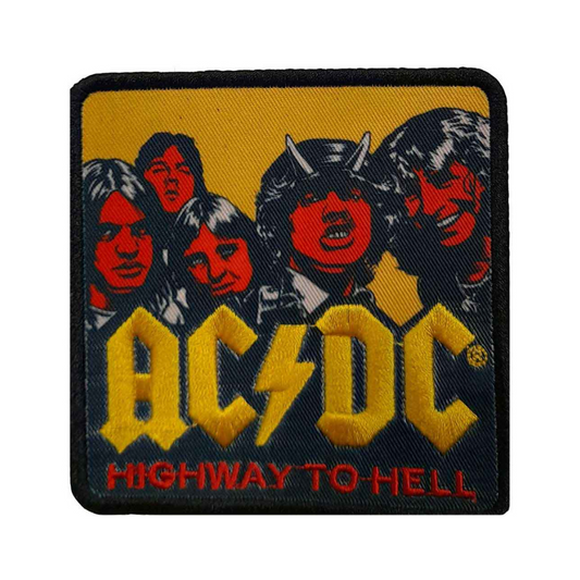 AC/DC Aufnäher Patch - Motiv: Highway To Hell Alt Color