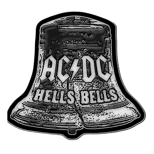 AC/DC Anstecker Pin · Hell Bells · Official Metal Band Merch