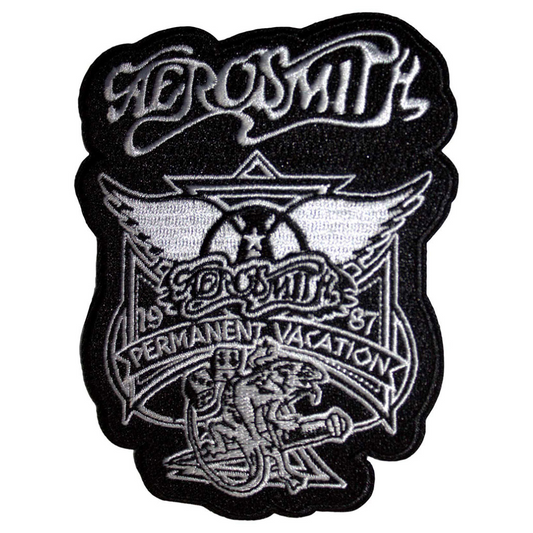 Aerosmith Patch · Permanent Vacation Cut Out