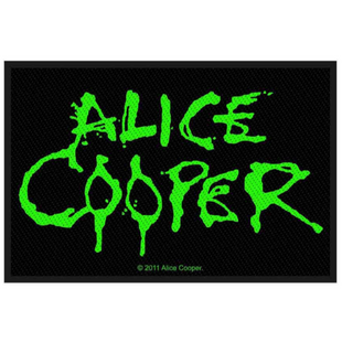 Alice Cooper Patch Aufnäher · Logo · Offizieller Metal Band Merch