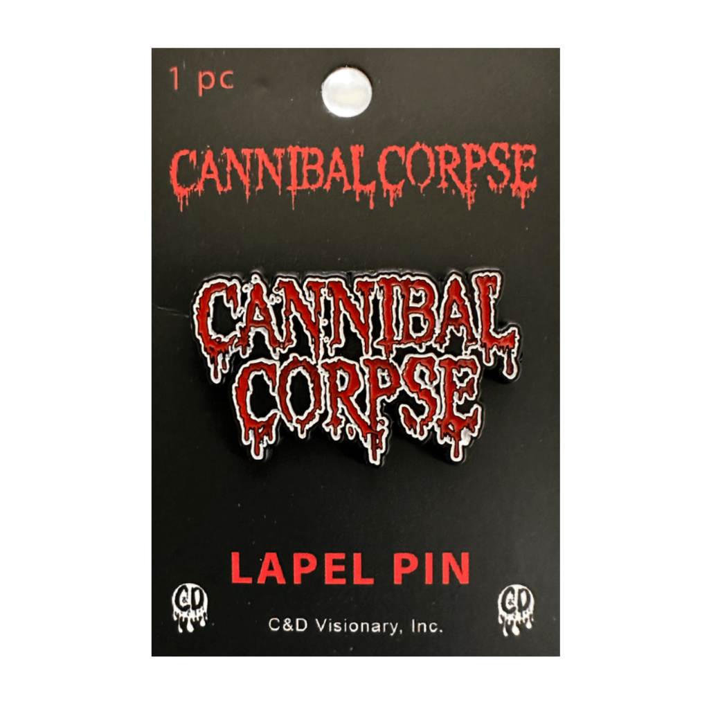 Cannibal Corpse Metal Anstecker Pin - Motiv: Logo