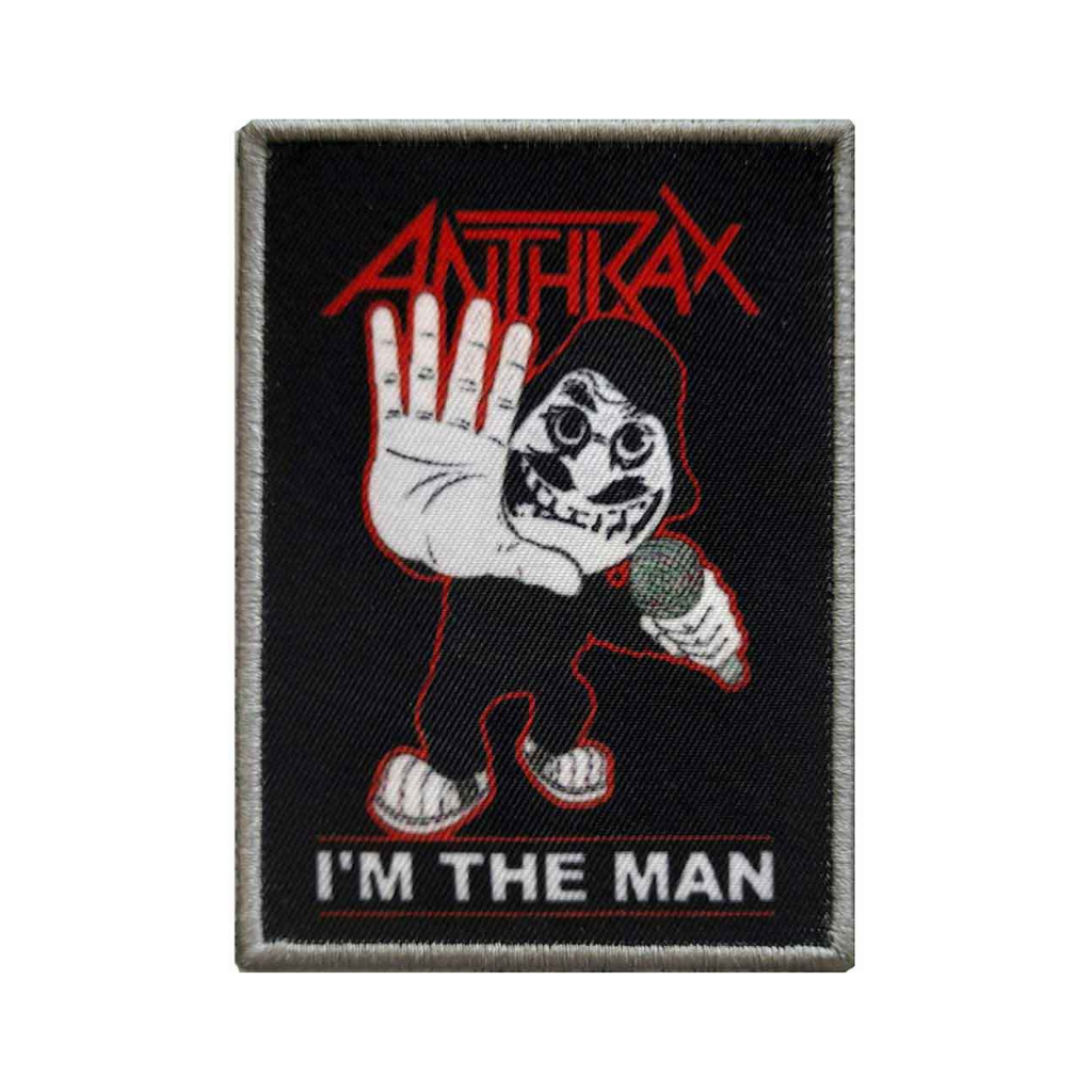 Anthrax Aufnäher Patch - Motiv: I am The Man