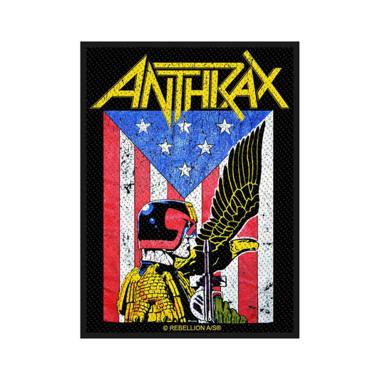 Anthrax Aufnäher Patch - Motiv: Judge Dredd