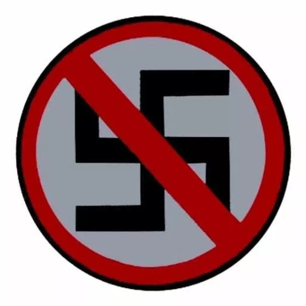 Anti Nazi Patch · Gegen Nazis Stop