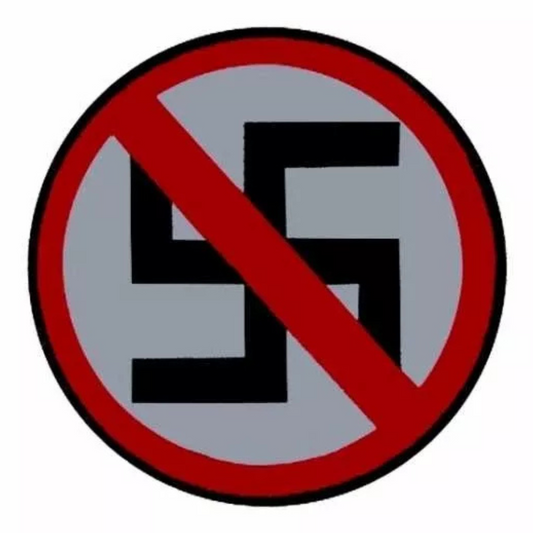 Anti Nazi Patch · Gegen Nazis Stop