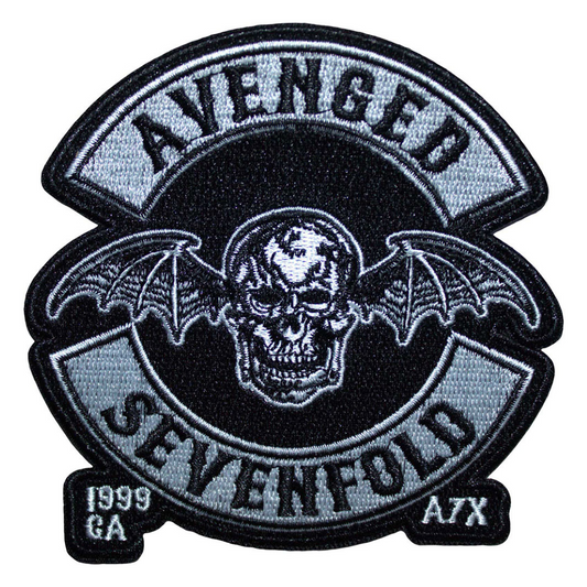 Avenged Sevenfold Patch · Deathbat Crest Cut Out