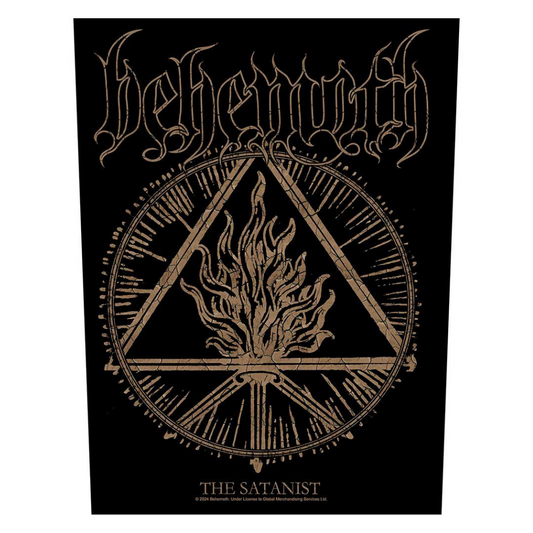 Behemoth Backpatch · The Satanist