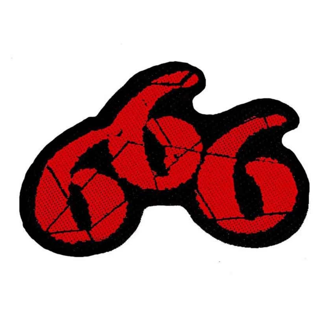 Biker & Motiv Patch · 666 (8cm x 6cm)