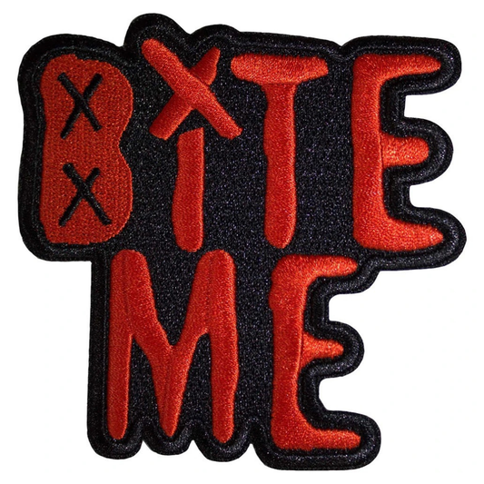 Avril Lavigne Patch · Bite Me (9cm x 8cm)