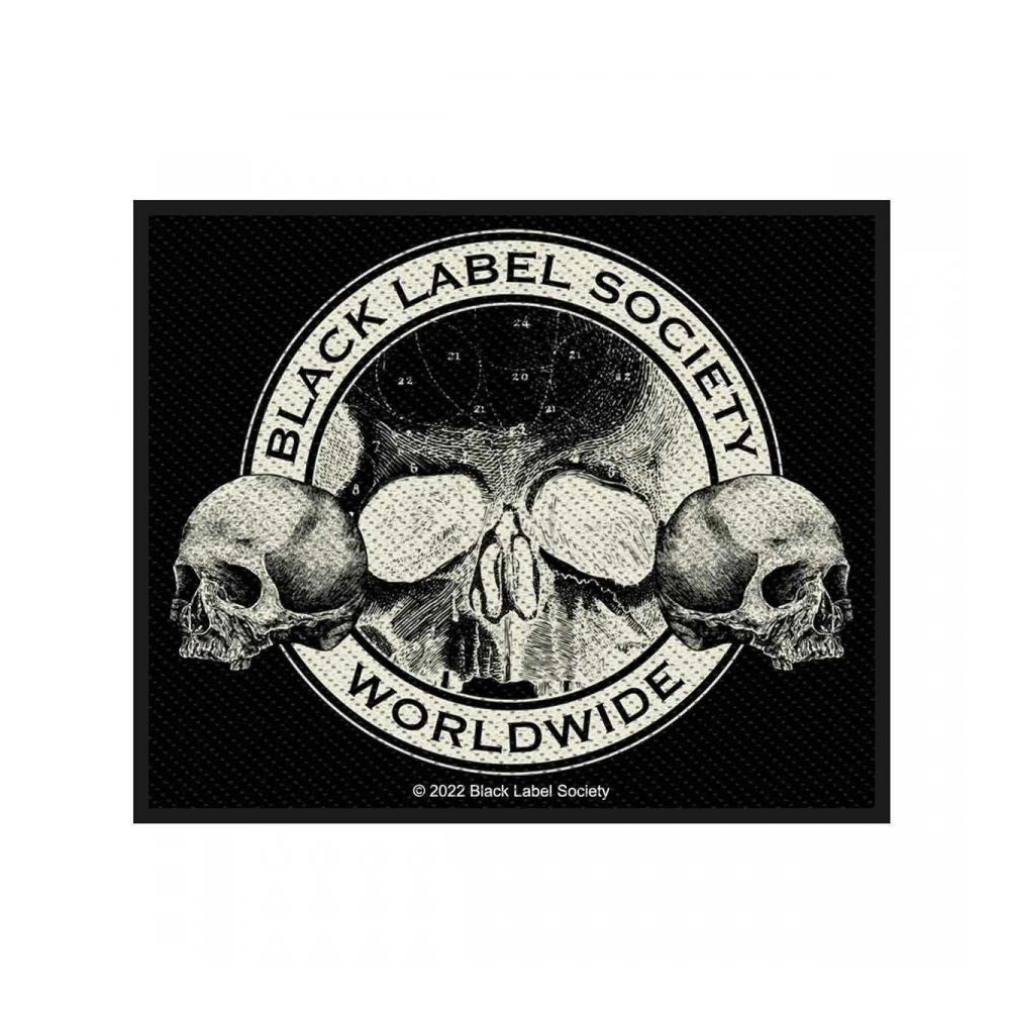 Black Label Society Aufnaeher Patch Skulls