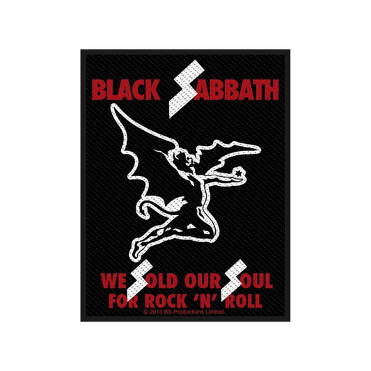 Black Sabbath Aufnäher Patch - Motiv: Sold Our Souls