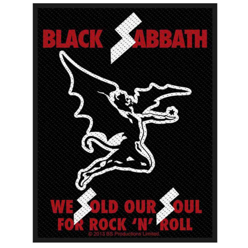 Black Sabbath Aufnäher Patch - Motiv: Sold Our Souls