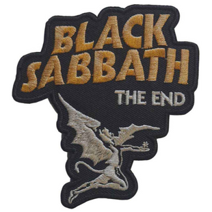 Black Sabbath Patch Aufnäher · The End · Offizieller Metal Band Merch