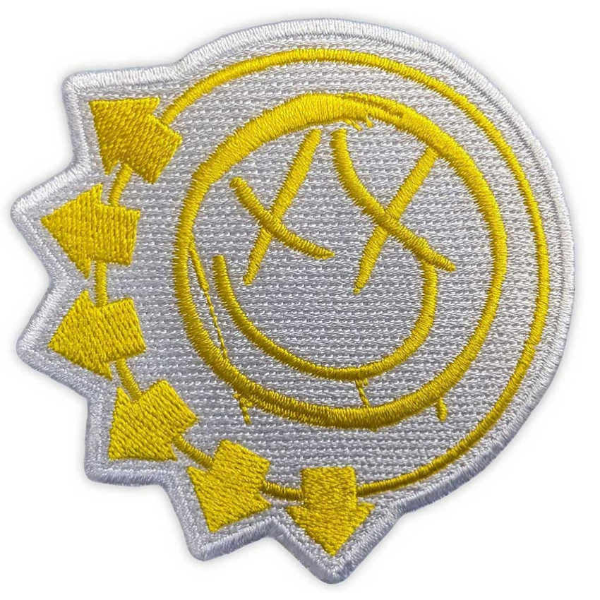 Blink 182 Patch Aufnäher · Yellow Six Arrows Smile · Offizieller Metal Band Merch