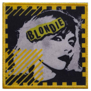 Blondie Patch Aufnäher · Punk Logo · Offizieller Rock Band Merch