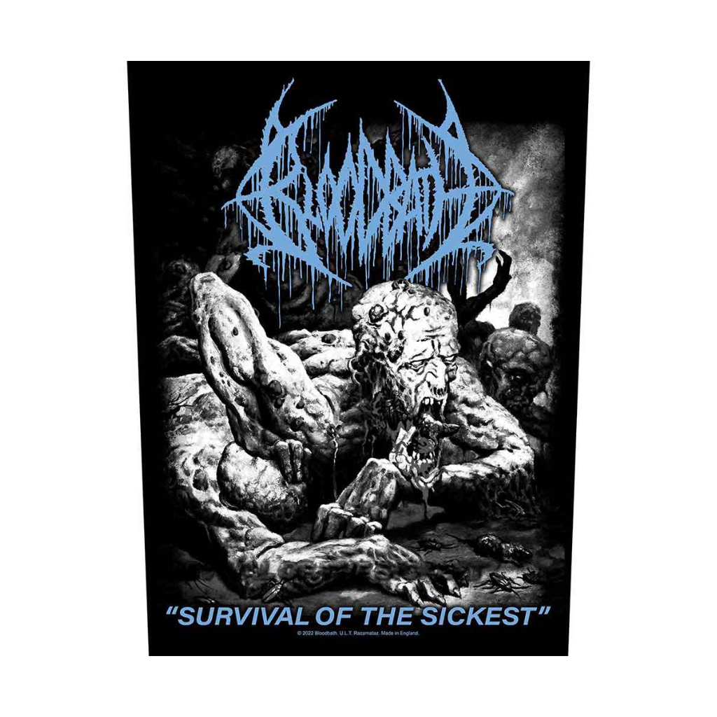 Bloodbath Backpatch Rückenaufnäher - Motiv: Survival Of The Sickest