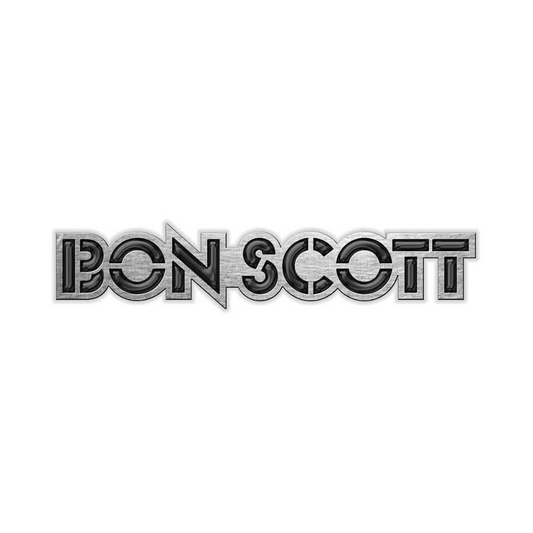 Bon Scott Metal Anstecker Pin - Motiv: Logo