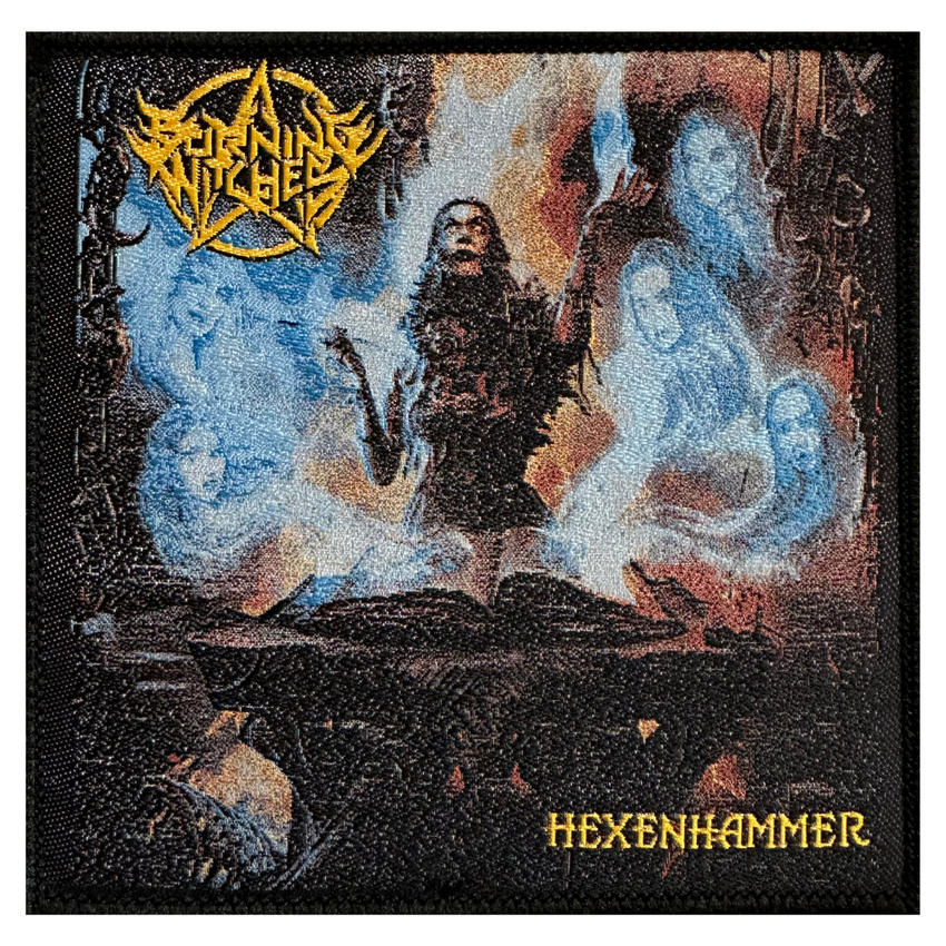 Burning Witches Patch Aufnäher · Hexenhammer · Offizieller Metal Band Merch