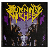 Burning Witches Patch Aufnäher · Skulls · Offizieller Metal Band Merch