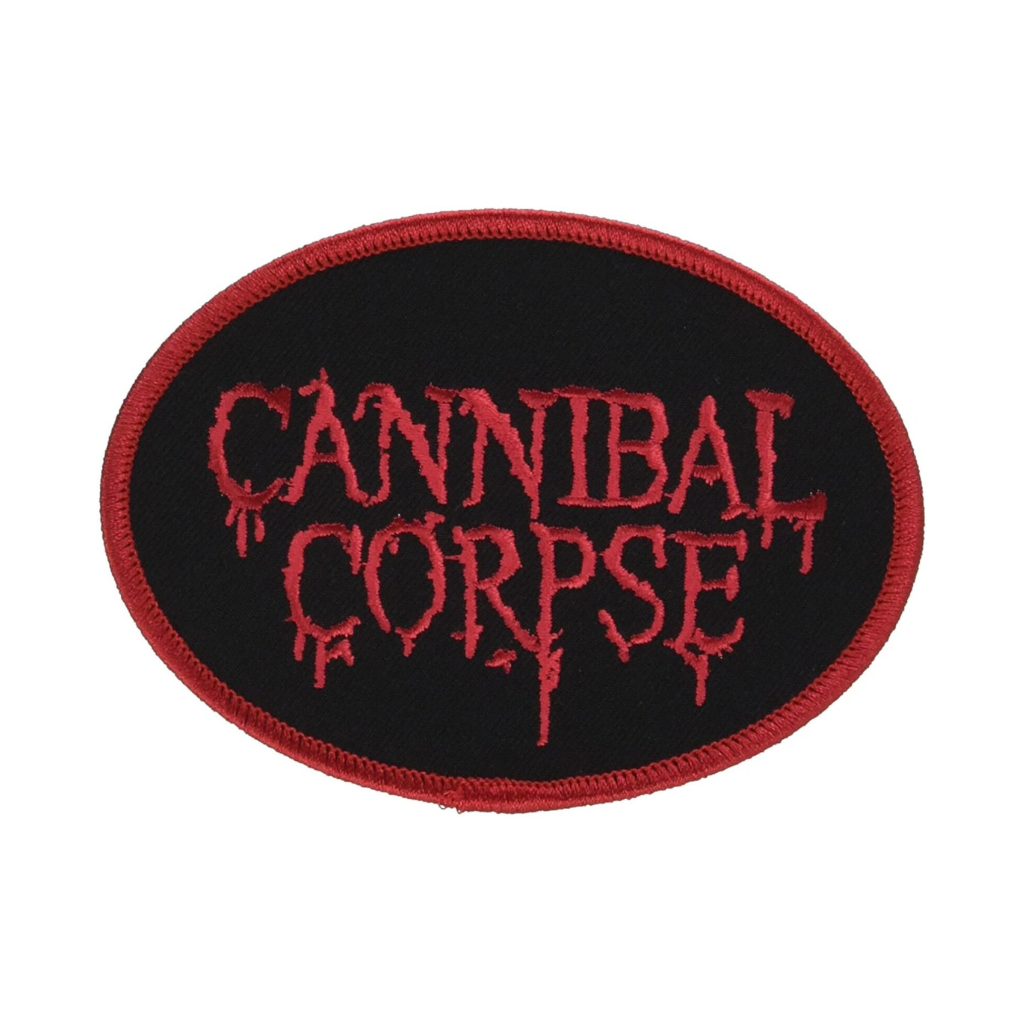 Cannibal Corpse Patch Aufnäher · Logo · Offizieller Metal Band Merch