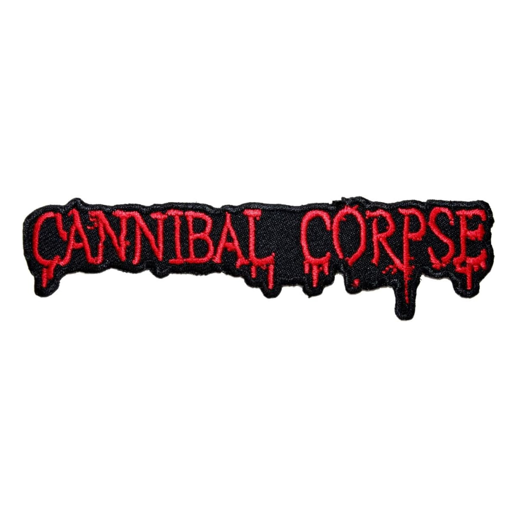 Cannibal Corpse Stripe Aufnäher Patch - Motiv: Logo