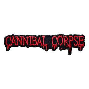 Cannibal Corpse Stripe Patch Aufnäher · Logo · Offizieller Metal Band Merch