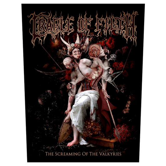 Cradle Of Filth Backpatch · Screaming Of The Valkyries