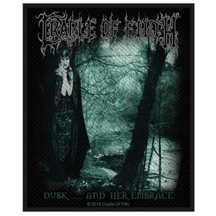 Cradle Of Filth Patch Aufnäher · Dusk · Offizieller Metal Band Merch